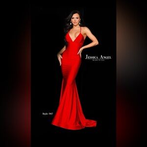 Jessica Angel Style JA947 Hot Pink Prom Dress